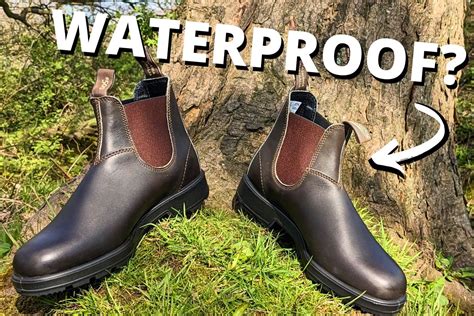 Are blundstones waterproof. Things To Know About Are blundstones waterproof. 